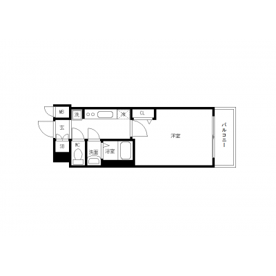 OneLife新栄ユリシス【★ウォシュレット・浴室乾燥機付き】の間取り図