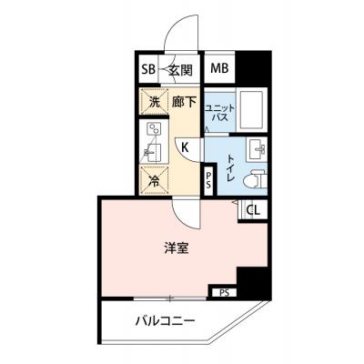 【🎉初期費用オフ｜お得なキャンペーン】【禁煙🚭/Wi-Fi無料🌐】マイナビSTAY東立石　904の間取り図