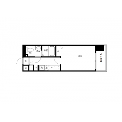 OneLife新栄2nd【★オートロック・浴室乾燥機付き】の間取り図