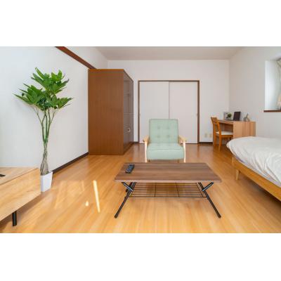 富士市駅周辺！家具家電Wifi・駐車場無料！広々1Dk! TM66の間取り図