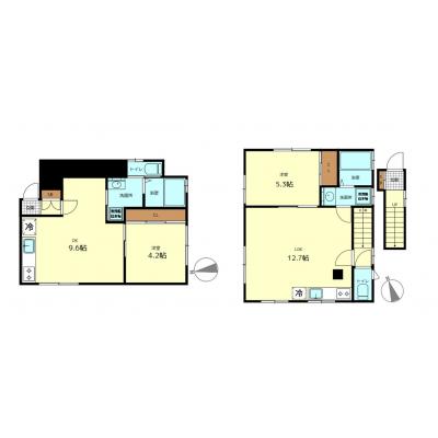 Addex西新宿【Ｗｉ-Ｆｉ無制限・ 外国人可 】＜寝具・キッチン用品代込＞の詳細の間取り図