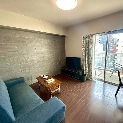 マリオテラス平野町　昭和町バス停  徒歩1分 【1LDK】【洗濯機付】【セミダブルベット】【無料Wi-Fi】【保証人不要】の間取り図