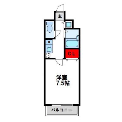 トーマンスリー中央区大宮1丁目★薬院駅徒歩５分★好立地物件の間取り図