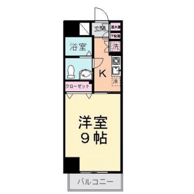 Ｙ’ｓ南鍛冶町の間取り図
