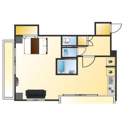 TNS落合の間取り図