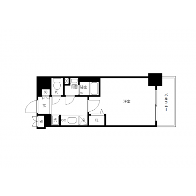OneLife上前津エレスタ【★オートロック・独立洗面台・浴室乾燥機付】の間取り図