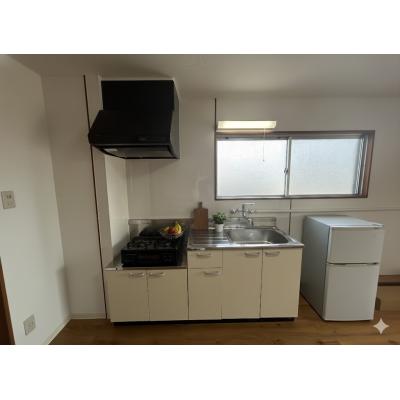 ✨Wi-Fi無料 📶 名鉄岐阜駅徒歩７分 🚎 敷地内駐車場アリ！広々１ＬＤＫ南向きの角部屋　🔶第二メゾン北川🔶【005】の間取り図