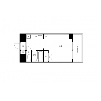 OneLife金山EAST【★駅徒歩6分、バス・トイレ別】の間取り図