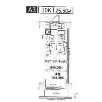 【🌷新生活応援キャンペーン🌷】【禁煙🚭/Wi-Fi無料🌐】マイナビSTAYアーバンスイート幡ヶ谷　506の間取り図