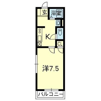 アーバニティ第6ハイツの間取り図