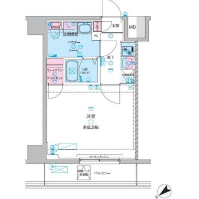 【🎍年末年始大感謝祭🎍】【禁煙🚭/Wi-Fi無料🌐】マイナビSTAYステーションリンク青砥　602の間取り図