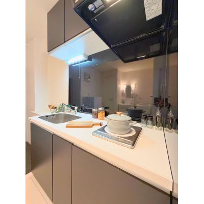 グランマンスリー水戸宮町R307【水戸駅北口徒歩約8分！ネット無料！RC造マンション！敷地内駐車場あり（台数限定、別料金）バストイレ別！★（注）線路沿いの物件なので多少電車の通行音はします。】の間取り図