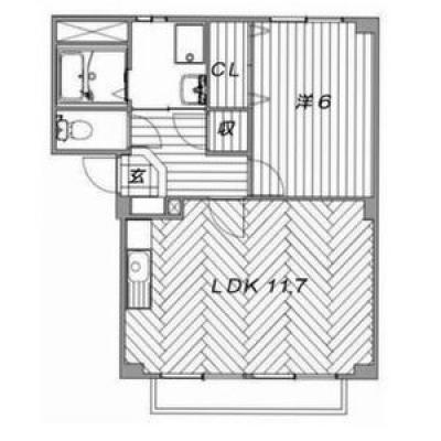 【Wi-Fi無料・駐車場無料】藤枝高柳　-67-の間取り図