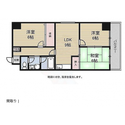 マンスリー　大国町　　　※大国町駅まで徒歩5分・ファミリー最適・ゆったりできる※の間取り図