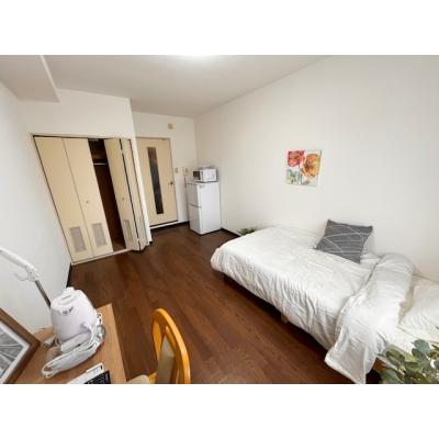 🌈新規オープンにつき表示賃料から半額！🌈　🚃箱崎宮前駅から徒歩９分🚃　💻無料Wi-Fi💻　イージーステイ箱崎５の間取り図