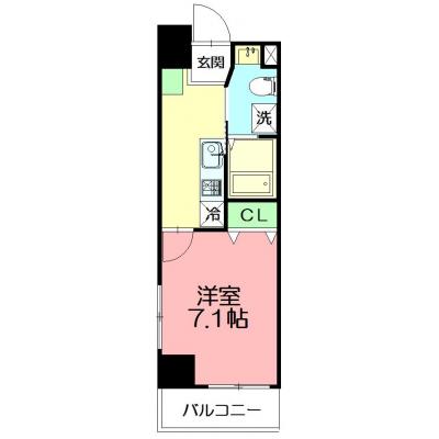 【駅徒歩3分☆彡】パサージャ 503号室の間取り図
