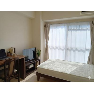 🌈新規オープン賃料半額🌈地下鉄＆山陽の板宿駅徒歩2分🚃角部屋＆エレベーター完備🏢室内洗濯機・温水洗浄便座✨デスク＆無料Wi-Fiで仕事も快適💻【M052】の間取り図