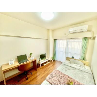 【名古屋市瑞穂区/堀田駅徒歩2分/無料Wi-Fi/バストイレ別/エレベーター/自転車駐輪可能】セントラルハイツ堀田 ファミマンの間取り図