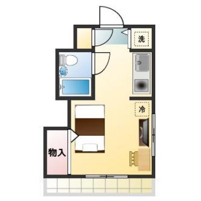 【デザイナーズルーム】TNS渋谷本町の間取り図