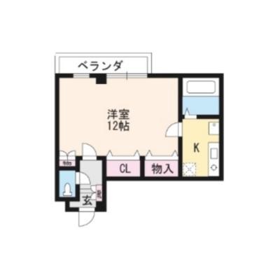 【花園駅徒歩3分🚉】Wi-Fi無料＆家具家電付✨出張・単身に最適の間取り図