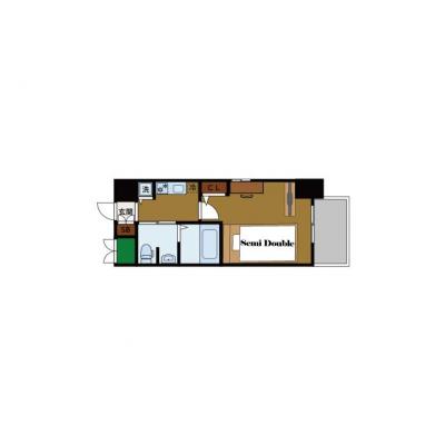 【え、ここでこの価格？】駅近×清潔感×即入居｜BraTTo新大阪ビオラの間取り図