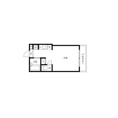 OneLife大宮ヴィラージュ【★Wi-Fi無制限・浴室乾燥付】の間取り図