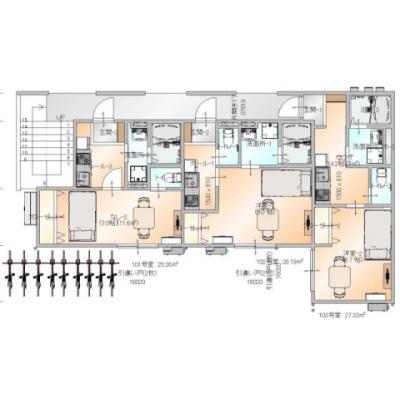 アルカディアメゾン ★ピカピカの新築です！！（3月上旬入居可能）★の間取り図