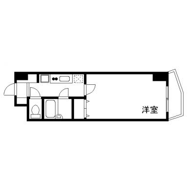 OneLife目白台ジュール【▼バストイレ別、オートロック付】の間取り図