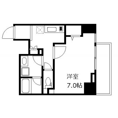 OneLife王子神谷メイン【▼バストイレ別・独立洗面台、▼オートロック付】の間取り図