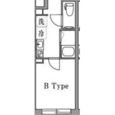 【🎉初期費用オフ｜お得なキャンペーン】【禁煙🚭/Wi-Fi無料🌐】マイナビSTAYブロッサム武蔵小杉　303の間取り図