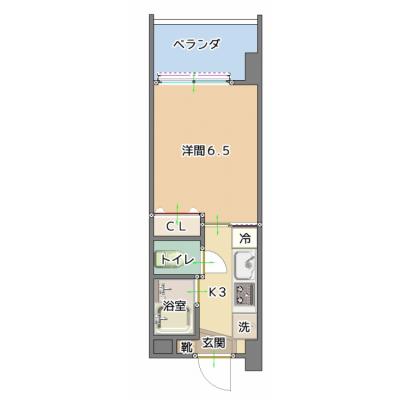 【southerlies泉崎602】県庁前駅から10分・国際通りや商業施設が近くお出かけ便利の間取り図