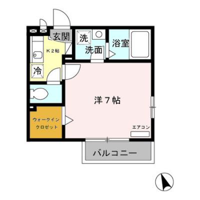カメリアの間取り図