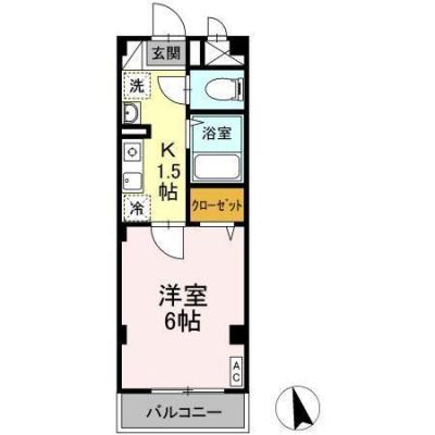 アバンウェル ディッツォの間取り図