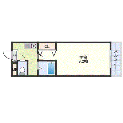 グッドステイ北安城駅シティ●【ハイクラス・設備充実】の間取り図