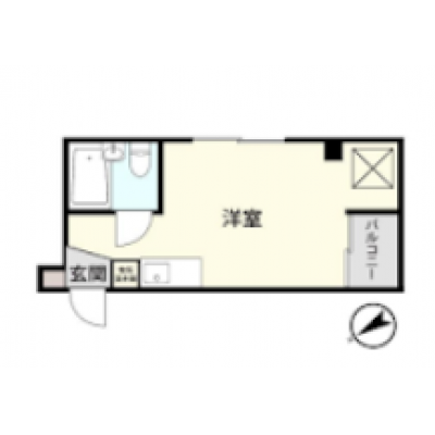 金沢駅徒歩６分！家具家電Wifi無料！即入居可！TM107の間取り図