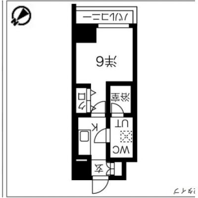【60日以上の利用でお得🌈】【禁煙🚭/Wi-Fi無料🌐】マイナビSTAY川崎フェリーチェ　401の間取り図