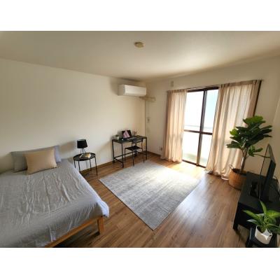 🔷🔹🔸🔶⭐「北松戸」駅🚃徒歩2分の好立地！⭐1Rタイプ⭐鉄骨造のお部屋⭐【禁煙&Wi-Fi無料】⭐🔶🔸🔹🔷「M4」 の間取り図