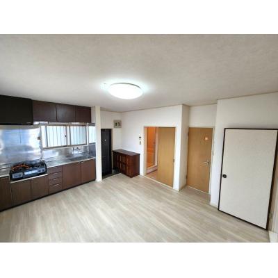 🔷🔹🔸🔶⭐駐車場付き🚙⭐2人入居可物件！⭐2DKタイプ⭐追炊き機能、独立洗面台⭐【禁煙&Wi-Fi無料】⭐🔶🔸🔹🔷「K42」の間取り図