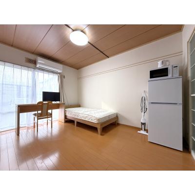 🔷🔹🔸🔶⭐駐車場付き🚙⭐つくば駅徒歩圏内⭐1Kタイプ⭐軽量鉄骨造⭐【禁煙&Wi-Fi無料】⭐🔶🔸🔹🔷「T16」の間取り図