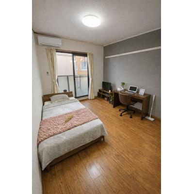 【三重県四日市市/赤堀駅徒歩約10分/バストイレ別/駐車場/洋室7.3帖】レクエルド城北 ファミマンの間取り図