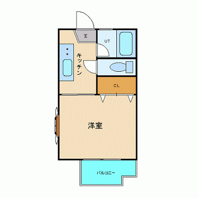 OneLife東仙台アルファ【★洗浄機付き便座】の間取り図