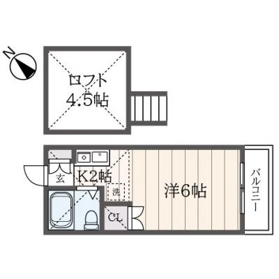 東都マンスリー　ドミールワダ【WiFi無料！京王よみうりランド駅徒歩10分！】の間取り図