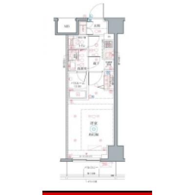 【🎉初期費用オフ｜お得なキャンペーン】【禁煙🚭/Wi-Fi無料🌐】マイナビSTAYお花茶屋水戸街道通り　903の間取り図