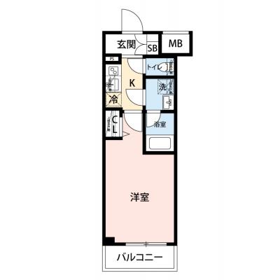 【🎉初期費用オフ｜お得なキャンペーン】【禁煙🚭/Wi-Fi無料🌐】マイナビSTAYお花茶屋水戸街道通り　1011の間取り図