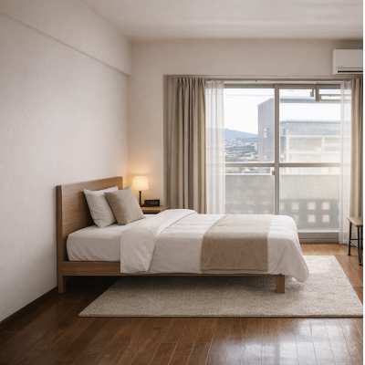 南草津駅徒歩圏内🚉 駐車場有🚗 家具家電付き✨いちばんちマンスリー南草津野路２の間取り図