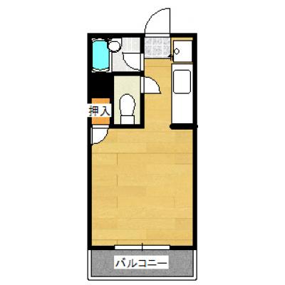 ビッグバーンズマンションシーサイドの間取り図