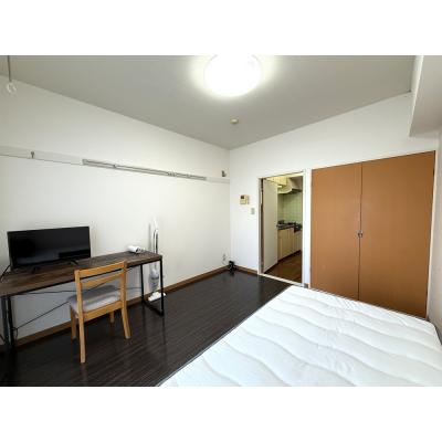 🔷🔹🔸🔶⭐駐車場付き🚙⭐エレベーター、宅配ボックス⭐1Kタイプ⭐音が気になる方も安心なRC造⭐【禁煙&Wi-Fi無料】⭐🔶🔸🔹🔷「T17」の間取り図