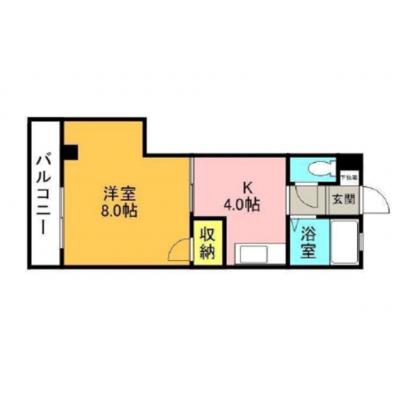 TR高槻1【ネット無料・高槻センター街まで徒歩1分・阪急高槻市駅まで徒歩3分の生活便利な立地が魅力】の間取り図