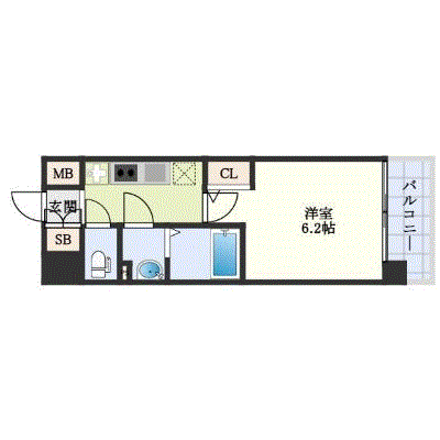 グッドステイ西大路駅北キザシテイ■【ハイクラス・Wi-Fi対応・設備充実】の間取り図