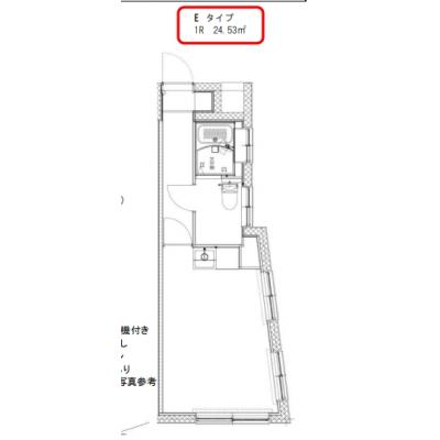 【🌷新生活応援キャンペーン🌷】【禁煙🚭/Wi-Fi無料🌐】マイナビSTAY大山駅東口　503の間取り図